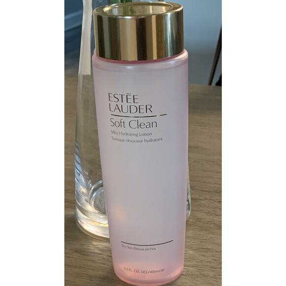 ESTEE LAUDER Soft Clean Infusion Silky Hydration Lotion 13.5oz - New -Dry Skin - Picture 2 of 7